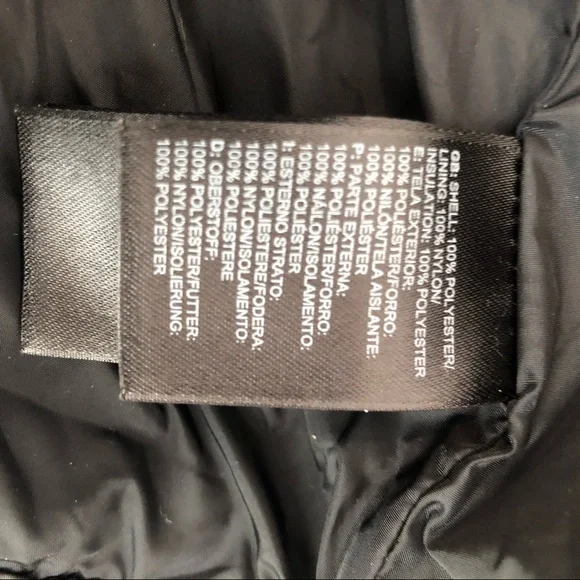 The North Face Quilted Zip-Up Coat- Large - Picture 5 of 16